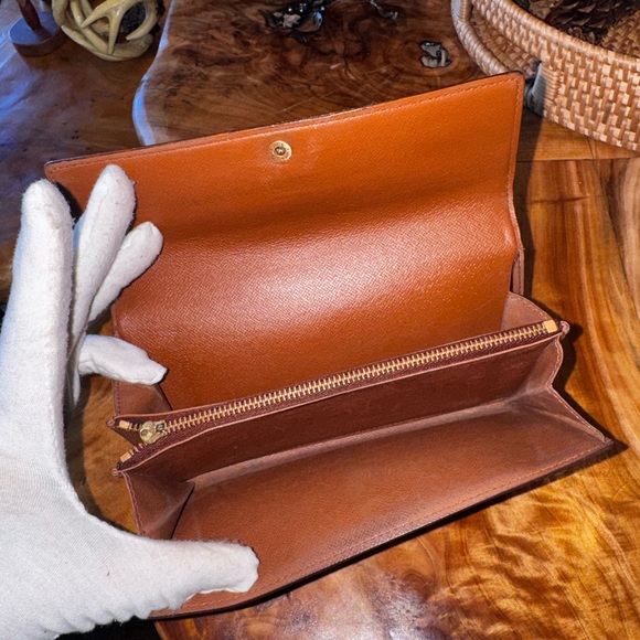 Louis Vuitton vintage Sarah wallet monogram 1996 Spain - Picture 7 of 15